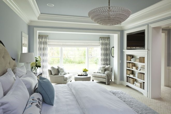 Traditional Bedroom by Martha O'Hara Interiors